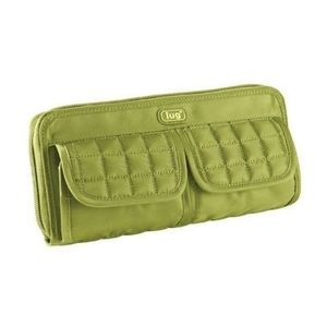 NWT Lug Double Backflip Wallet Green